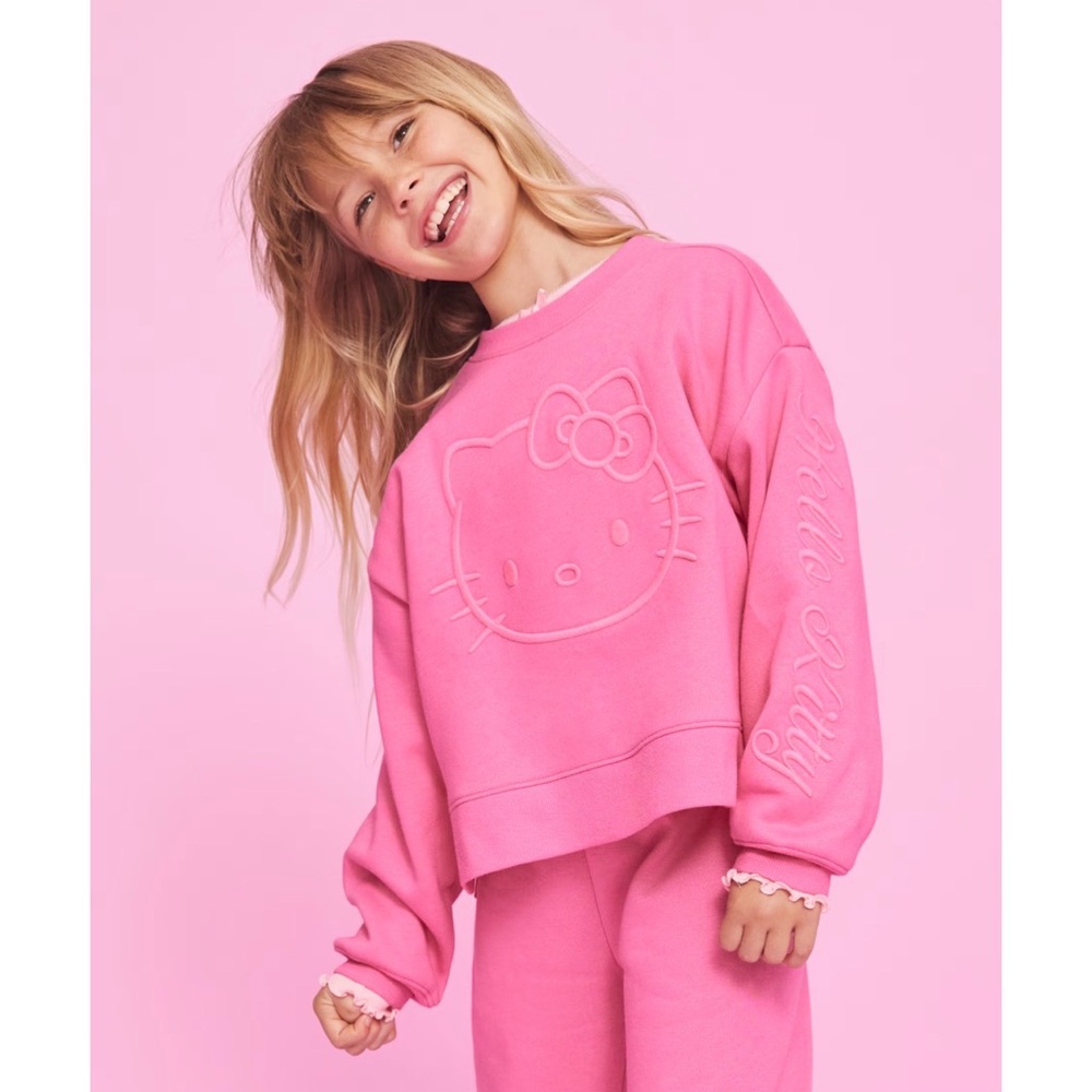 The Children's Place Pink Hello Kitty Matching Set